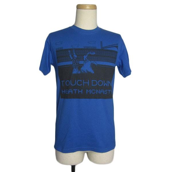 アメフト プリントTシャツ GILDAN 青