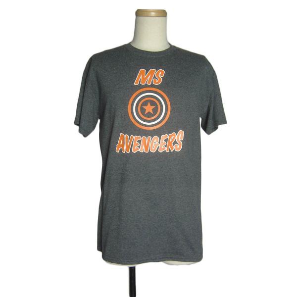 GILDAN プリントTシャツ MS AVENGERS グレー系