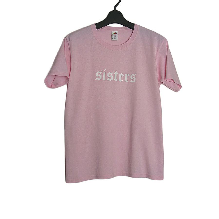 sisters ユースサイズ プリントTシャツ ピンク