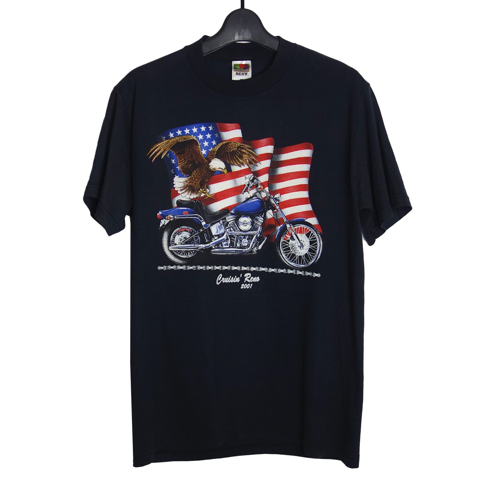 バイカー プリントTシャツ Cruisin' Reno